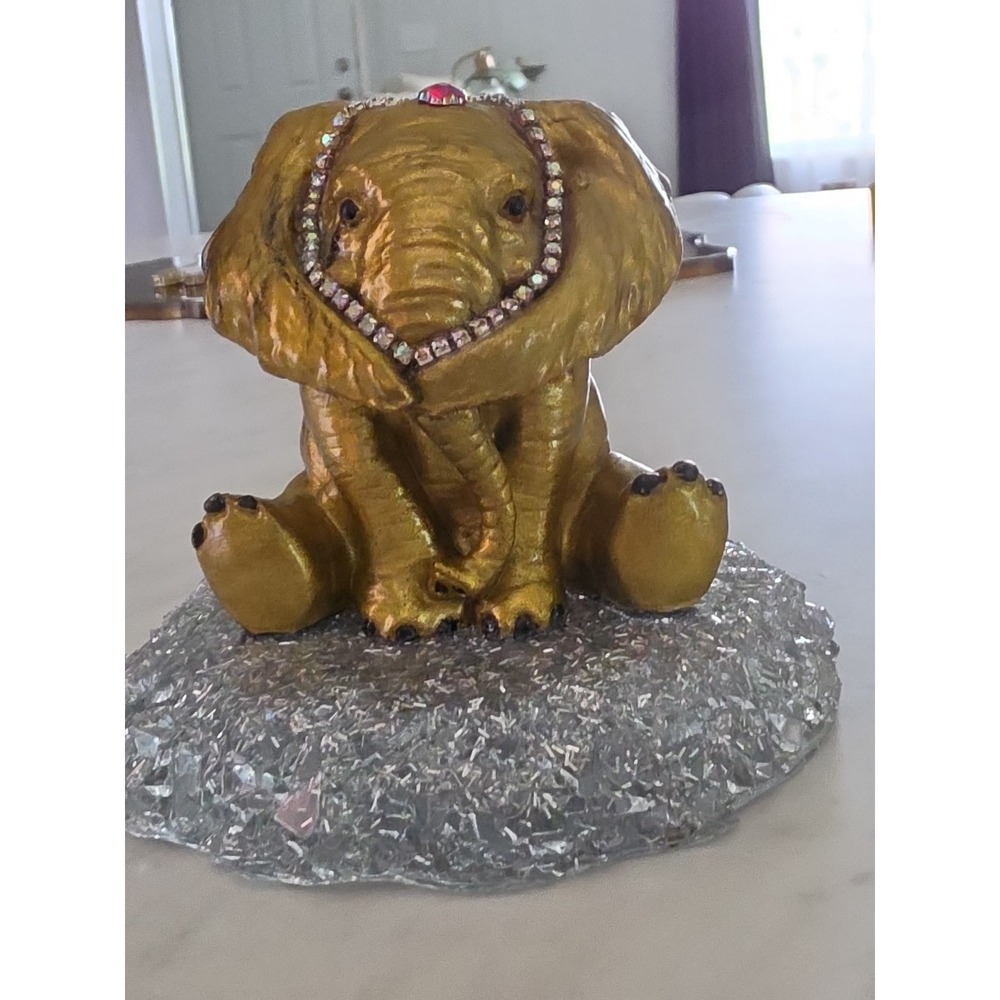 Handmade Resin Elephant Decoration Gift Paperweight - Picture 2 of 7